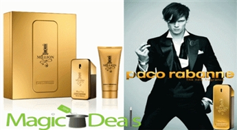 Tikai šodien! Komplekts Paco Rabane 1 Million EDT 100ml+ dušas želeja 100ml.