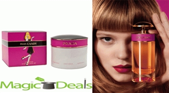 Var izņemt uzreiz! Prada Candy body peeling cream 200ml.