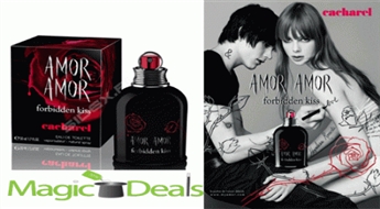 Var izņemt uzreiz! Smaržas Cacharel Amour Amour Forbiden Kiss femme EDT 30ml.