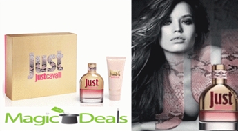 Var izņemt uzreiz! Komplekts Roberto Cavalli Just Cavalli Her EDT 50ml+ 75ml ķermeņa losjons.