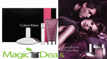 Komplekts Calvin Klein Euphoria EDP 30ml+ EDP 10ml+ ķermeņa losjons 100ml.