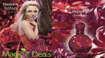 Smaržas Britney Spears Hidden Fantasy EDP 50ml testers!
