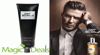Var izņemt uzreiz! Dušas želeja David Beckham Classic men 200ml.