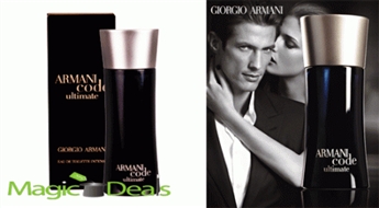 Var izņemt uzreiz! Smaržas Giorgio Armani Code Ultimate men EDT 50ml.