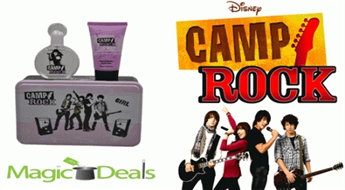 Var izņemt uzreiz! Komplekts meitenēm: smaržas Disney Camp Rock Girl EDT 50ml+ vannas putas 75ml.