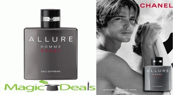 Smaržas Chanel Allure Sport Eau Extreme men EDT 100ml testers.