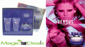 Var izņemt uzreiz! Komplekts Versace Versus women EDT 50ml+ 50ml ķermeņa losjons+ 50ml dušas želeja+ EDT 3.5ml.