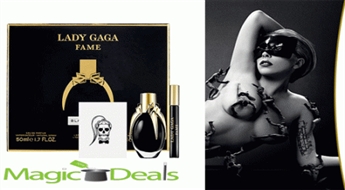Var izņemt uzreiz! Komplekts Lady Gaga Fame EDP 30ml+ EDP 10ml+ tattoo.
