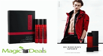 Var izņemt uzreiz! Smaržas Burberry Sport men Travel set EDT 7.5ml x 3 gab.