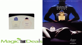 Var izņemt uzreiz! Mini komplekts Boucheron - Jaipur Bracelet femme EDP 4,5ml+ Jaipur Homme EDT 4,5ml.