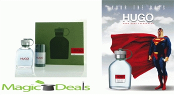 Var izņemt uzreiz! Komplekts Hugo Boss Hugo EDT 75ml+ deostick 75ml.