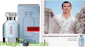 Var izņemt uzreiz! Smaržas Hugo Boss Element EDT 6ml mini.