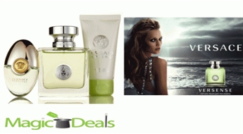 Var izņemt uzreiz! Komplekts Versace Versense EDT 50ml+ 50ml ķermeņa losjons+ EDT 10ml.