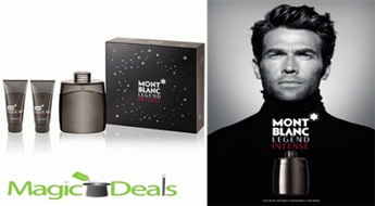 Var izņemt uzreiz! Komplekts Mont Blanc Legend Intense men EDT 100ml+ 100ml dušas želeja+ 100ml pēc skūšanās balzāms.