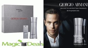 Komplekts Giorgio Armani Code Ice men EDT 75ml+ EDT 20ml.