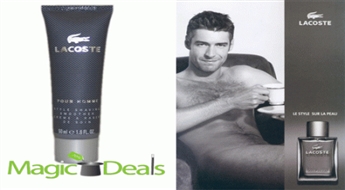 Var izņemt uzreiz! Pēc skūšanās balzāms Lacoste Pour Homme 50ml.