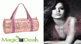 Var izņemt uzreiz! Roberto Cavalli JUST sporta soma (izmēri 46x18x36).