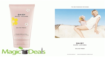Var izņemt uzreiz! Ķermeņa losjons Marc Jacobs Daisy Eau so Fresh 150ml.