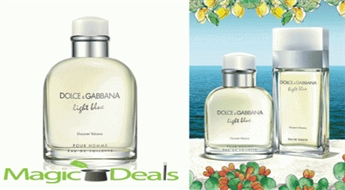 Var izņemt uzreiz! Smaržas Dolce & Gabbana Light Blue Discover Vulcano men EDT 40ml.