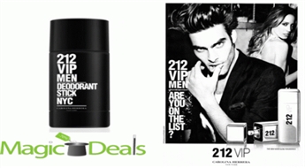 Var izņemt uzreiz! Dezodorants Carolina Herrera 212 VIP men deostick 75ml.