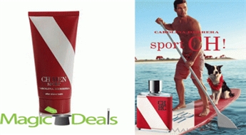 Var izņemt uzreiz! Carolina Herrera CH Sport  pēc skūšanās balzāms 100ml.