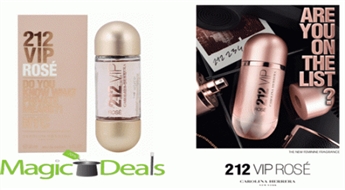 Var izņemt uzreiz! Smaržas Carolina Herrera 212 VIP Rose women EDP 5ml mini.