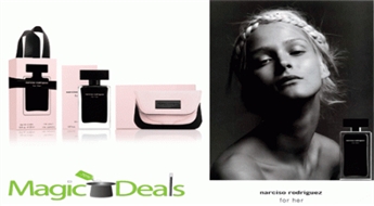 Komplekts Narciso Rodriguez For Her EDT 50ml+ mini cosmetic bag.