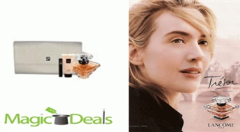 Var izņemt uzreiz! Komplekts Lancome Tresor Edp 50ml + 50ml ķermeņa losjons + tuša 2ml mascara Hypnose Volume Sur Mesure + clutch bag.