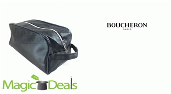 Var izņemt uzreiz! Soma Boucheron gentelman wash bag (izmēri 30cm x 25cm x 8cm).