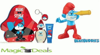 Var izņemt uzreiz! Komplekts puišiem The Smurfs Papa EDT 100ml+ 75ml dušas želeja+ atslēgu piekariņš.