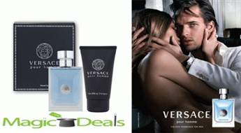 Var izņemt uzreiz! Komplekts Versace Pour Homme EDT 30ml+ 50ml dušas želeja.