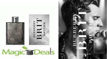 Var izņemt uzreiz! Smaržas Burberry Brit Rhythm men 2 EDT 5ml.