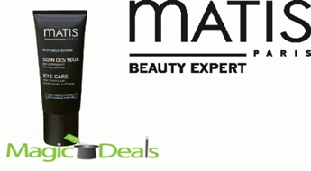 Var izņemt uzreiz! MATIS Men Eye reviving gel 15ml testers.