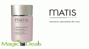 Var izņemt uzreiz! MATIS CityProtect SPF50 protective day fluid all skin types 30ml.