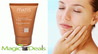 Var izņemt uzreiz! MATIS Sun Protection Cream for face SPF50 50ml.