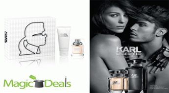 Komplekts Karl Lagerfeld for Her EDP 45ml+ 100ml ķermeņa losjons.