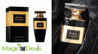 Smaržas Balmain Extatic Intense Gold women EDP 90ml testers.