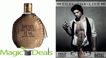 Var izņemt uzreiz! Smaržas Diesel Fuel For Life men EDT 75ml testers.