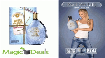 Var izņemt uzreiz! Smaržas Diesel Fuel For Life Denim Femme EDT 75ml testers.