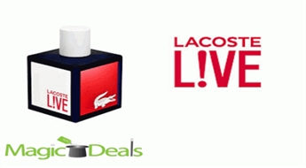 Smaržas Lacoste Live men EDT 100ml testers.