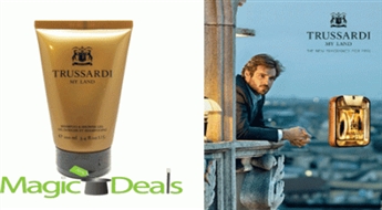 Var izņemt uzreiz! Dušas želeja Trussardi My Land 100ml.