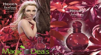 Smaržas Britney Spears Hidden Fantasy EDP 50ml testers!
