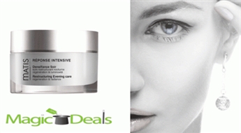 Var izņemt uzreiz! MATIS Restructuring Evening Care krēms 50ml testers (regeneration & radiance).