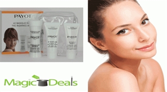 Var izņemt uzreiz! Payot Summer set - 30ml silky cleansing milk+ 15ml intensive radiance mask+ 15ml daily radiance care cream My Payot Jour(raž.dat. 03.2015. - derīgs vēl 25 mēn.).