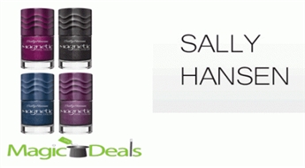 Sally Hansen Magnetic nagu laku komplekts-Varnish Quad Red, Graphite, Polar, Indigo.