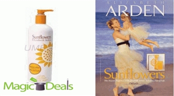 Var izņemt uzreiz! Elizabeth Arden Sunflowers ķermeņa losjons 500ml(raž.dat. 11.2014. - derīgs vēl 20 mēn.).