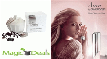 Sausās smaržas Swarovski Aura Crystal Touch 2,4g.