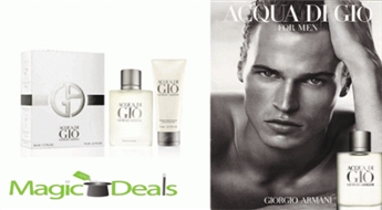 Komplekts Giorgio Armani Acqua Di Gio men EDT 50ml+ pēc skūšanās balzāms 50ml.