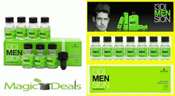 Var izņemt uzreiz! Schwarzkopf 3D men sion Avtivating serum 7 x 10ml(producē matu augšanu).