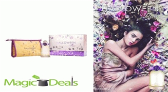 Komplekts Jesus Del Pozo Halloween Fleur women EDT 100ml+ kosmētikas somiņa.